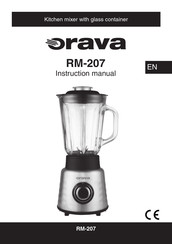 Orava RM-207 Instruction Manual