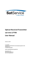 Calian SatService sat-nms LFTRX User Manual