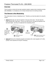 Travis Industries 228-30035 Manual