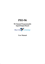 BLUE CHIP PIO-96 User Manual