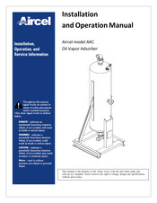 Aircel AKC Installation And Operation Manual