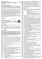 Conrad 4064161175041 Operating Instructions Manual