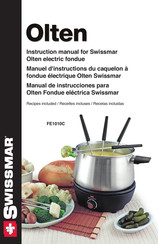 Swissmar Olten FE1010C Instruction Manual