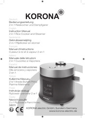 Korona 58011 Instruction Manual