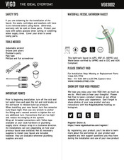 VIGO VG030002 Manual