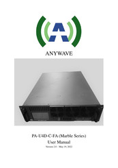 Anywave PA-U4D-C-FA User Manual