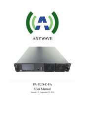 Anywave PA-U2D-C-FA User Manual