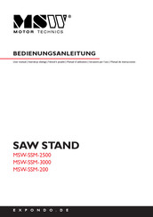 MSW MSW-SSM-3000 User Manual
