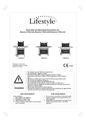 Lifestyle TRG3213 Assembly And Operating Instructions Manual