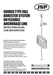 JSP FAR0802 Instructions On Use, Care And Inspection