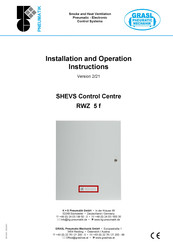 GRASL RWZ 5 f Assembly, Installation And Operation Instructions