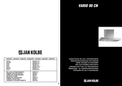 JAN KOLBE VARIO 90 CN Use And Handling Instructions