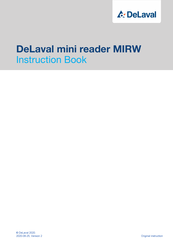 DeLaval MIRW Instruction Book