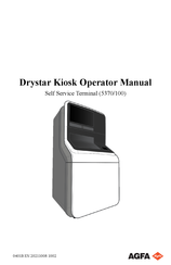 AGFA Drystar Kiosk 5370/100 Operator's Manual