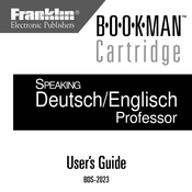 Franklin BOOKMAN BDS-2023 User Manual