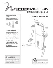 Freemotion CABLE CROSS XLS User Manual