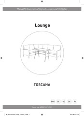 RUSTA TOSCANA 605011670201 Manual