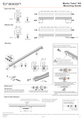 Traxon Media Tube HO Mounting Manual