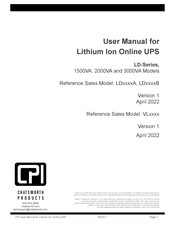 CPI LD1500A User Manual