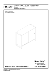 Next OHARA 605864 Assembly Instructions Manual