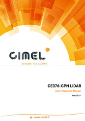 Cimel CE376-GPN LiDAR User's Operation Manual
