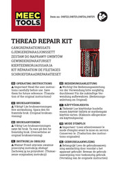 Meec tools 018723 Operating Instructions Manual