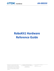 TDK InvenSense RoboKit1 Hardware Reference Manual