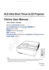 EFUN Citrine XGA User Manual