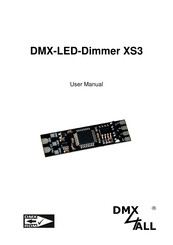 DMX4ALL DMX- LED- Dimmer XS3 User Manual