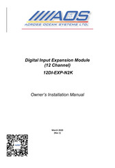 AOS 12DI-EXP-N2K Owners & Installation Manual