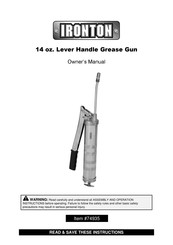 Ironton 74935 Owner's Manual