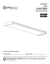 Utilitech PLWK432WAR8 Manual
