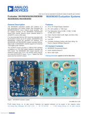 Analog Devices MAX98365C Manual