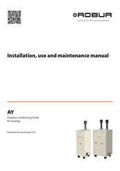Robur AY 100 Installation, Use & Maintenance Manual
