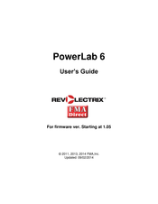 FMA PowerLab 6 User Manual