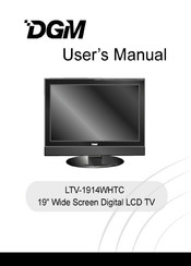 DGM LTV-1914WHTC User Manual