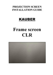 Kauber CLR Installation Manual