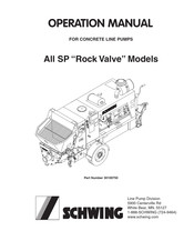 Schwing Rock Valve Operation Manual