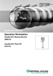 Pepperl+Fuchs VisuNet EX1 Technical Manual