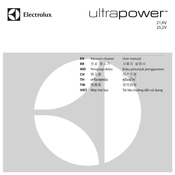Electrolux ultrapower 21,6V User Manual