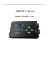 SuperLightingLED DMX200 Product Specifications