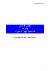 Argus Optical Light Source User Manual
