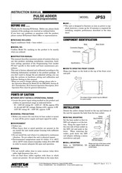 M-System JPS3 Instruction Manual