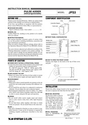 M-System JPS3 Instruction Manual