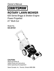 Craftsman 944.367521 Owner's Manual