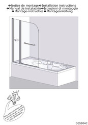 Kinedo Caiman XXL PB441BTNE Installation Instructions Manual