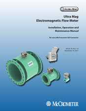 Mccrometer ULTRA MAG Installation, Operation And Maintenance Manual