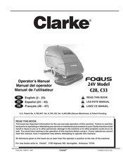Clarke Focus C33 Operator's Manual