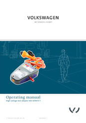 Volkswagen VAS 6558/9-7 Operating Manual
