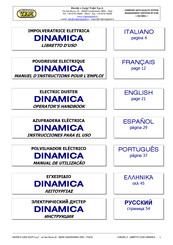Volpi DINAMICA Operator's Handbook Manual